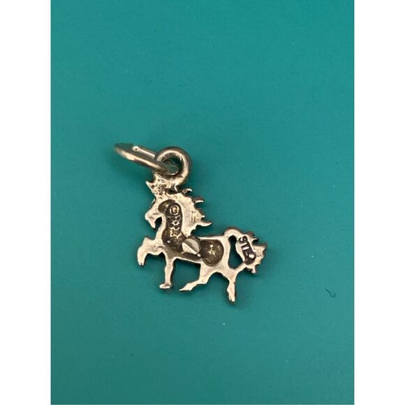 Unicorn Sterling Silver Jewelry Charm #fantasy #mythical - Picture 2 of 3